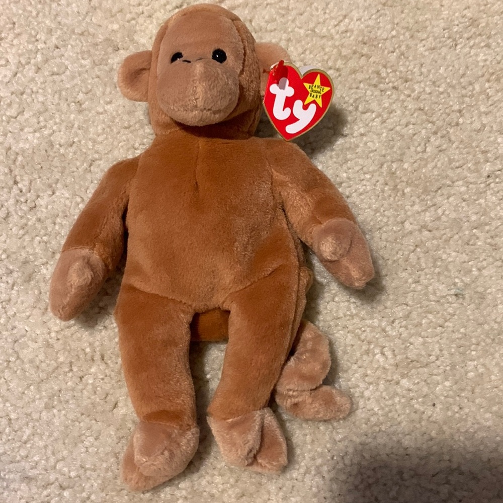 Bongo the monkey Beanie Baby